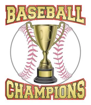 Baseball Champions Illustrazione stock