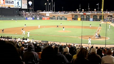 Baseball Cheers Stock Footage
