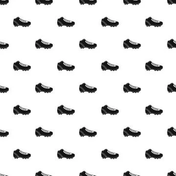 Baseball cleat pattern vector 스톡 일러스트