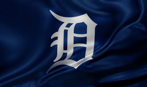 Baseball club flag Illustrazione stock