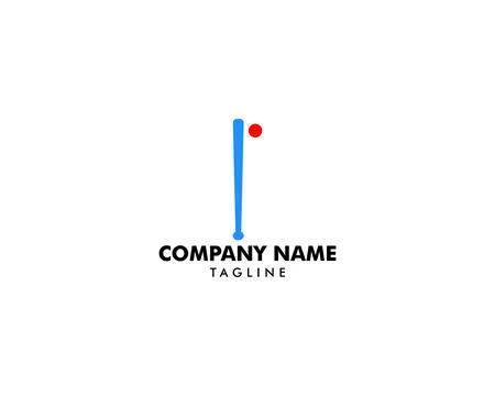 Baseball club logo template vector, Sport logo concept Stock-Illustration