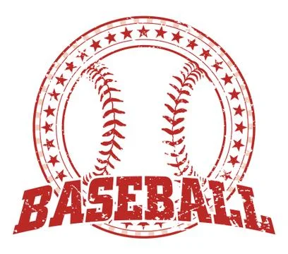 Baseball Design - Vintage Illustrazione stock