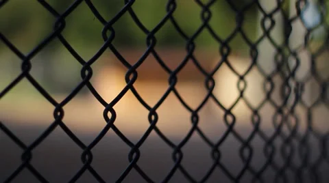 Baseball dolly fence rack Vídeos de archivo 36241799