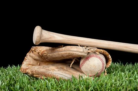 Baseball equipment Stock Photos