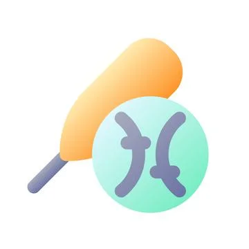 Baseball equipment pixel perfect flat gradient color ui icon Illustrazione stock