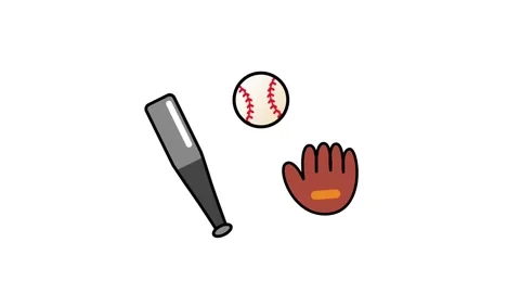 Baseball Essentials Trio Stock Footage 335672268