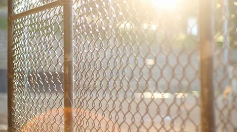 Baseball fence dolly side Vídeo Stock 36241817