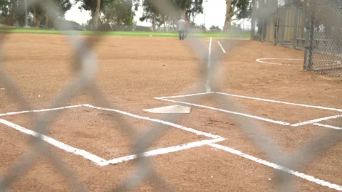 Baseball field 1 Stock Footage 200979566