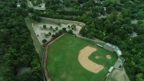 Baseball field Stock Footage 93105173