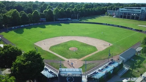 Baseball Field Stock Footage 248913636
