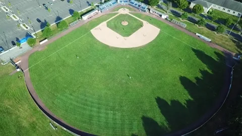 Baseball Field Stock Footage 248913764