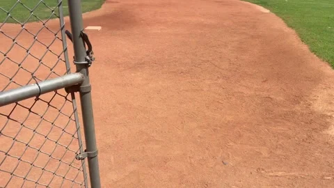 Baseball Field Gate Opening Stock Footage 239753420
