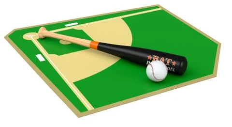 Baseball field Illustration