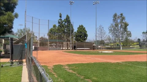 Baseball Field Pan Stock Footage 239753516
