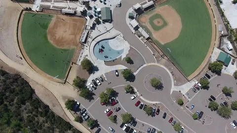 Baseball Field-Santee Stock Footage 88557177