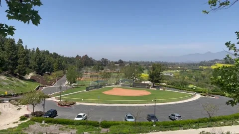 Baseball Fields Sports Complex Stock Footage 239754366