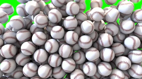 Baseball fill screen transition overlay composite Stock Footage 49557770