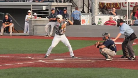 Baseball Game (HD) Stock Footage 7732631