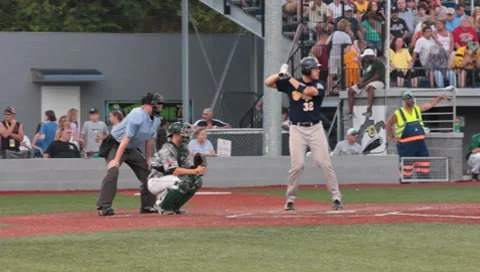 Baseball Game (HD) Stock Footage 7732701