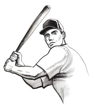 Baseball game Illustrazione stock