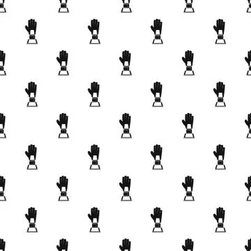 Baseball glove award pattern vector Stock Illustration