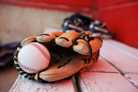 Baseball glove Stock Photos