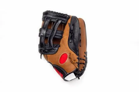 Baseball Glove side view Stock Photos