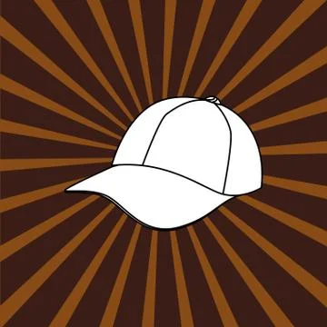 Baseball hat cap Illustrazione stock