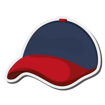 Baseball hat icon Stock Illustration