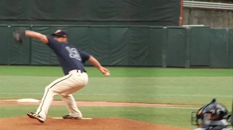 Baseball Hits Sequence Stock Footage 11058011