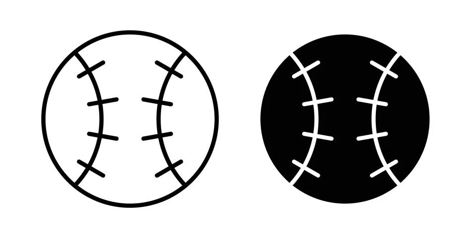 Baseball icon graphic design. web icons vectors Stock Illustration