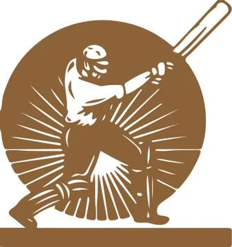 Baseball icon isolated on background Stock Illustration