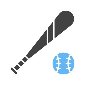 Baseball icon vector image. Illustrazione stock