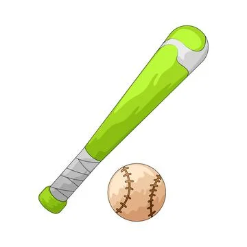 Baseball illustration Stock Illustration