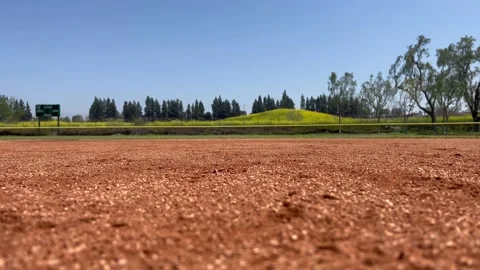 Baseball infield dirt Stock Footage 239753517