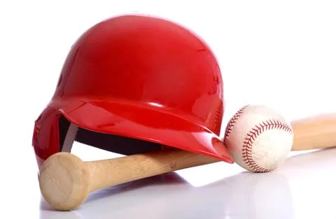 Baseball items Stock Photos