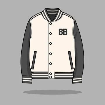 Baseball Jacket Stock Illustration