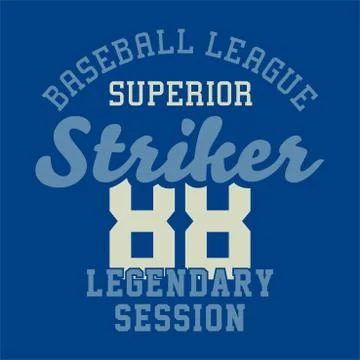 Baseball league superior Stock Illustration
