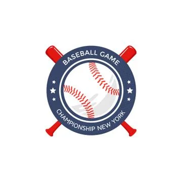 Baseball logo, emblem Stock Illustration
