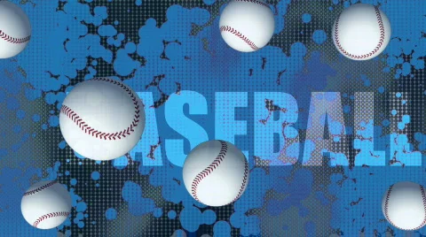 Baseball Looping Animated Background | Stock Video | Pond5