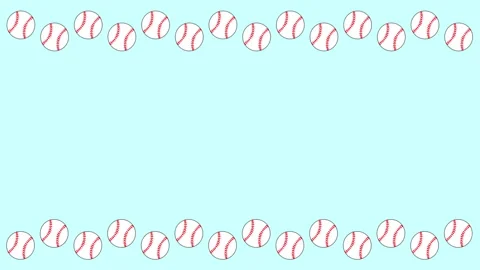 Baseball Material Effect Flame Blue Stock Footage 239619690