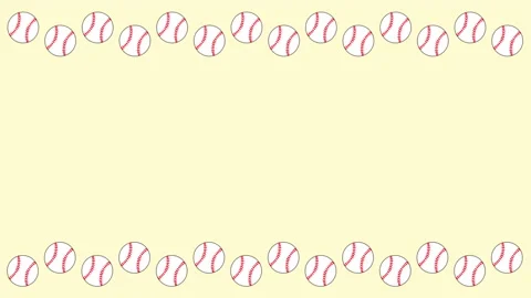 Baseball Material Effect Flame Yellow 動画素材 239620752