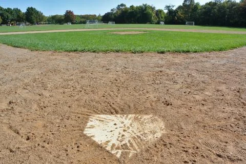 Baseball at Maudok Commons Stock Photos