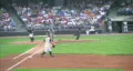 Baseball Out At First Base 02 HD Footage