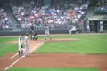Baseball Out At First Base 02 Footage