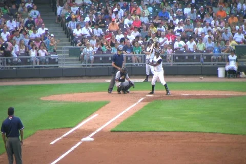 Baseball Out At First Base 03 動画素材 2722016