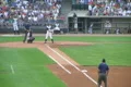 Baseball Out At First Base 04 Footage