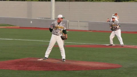 Baseball Pitch (HD) Stock Footage 7732609