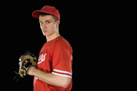 A baseball pitcher Stock Photos