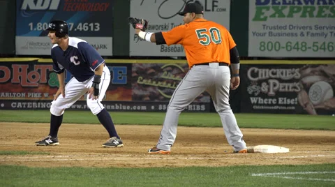 Baseball Player, Athletes, Team, Sports Stock Footage
